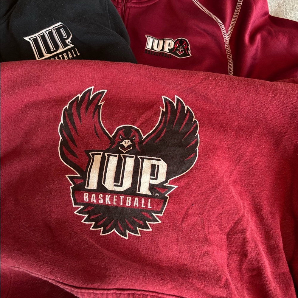 Indiana University Of Pennsylvania IUP Basketball Gear Lot Of 3, Small/Large